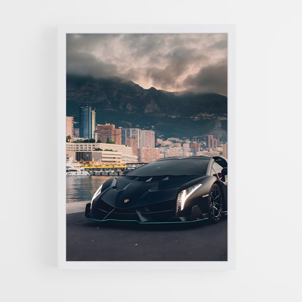 Poster Veneno Vision – affiche Lamborghini (vue 3)